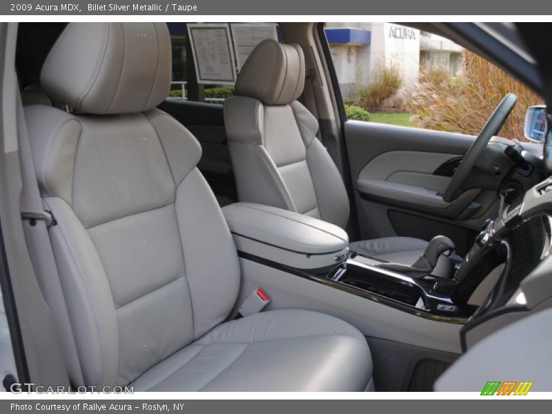 Billet Silver Metallic / Taupe 2009 Acura MDX