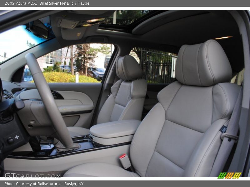 Billet Silver Metallic / Taupe 2009 Acura MDX
