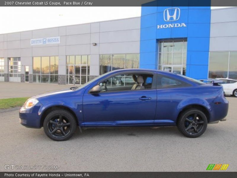 Pace Blue / Gray 2007 Chevrolet Cobalt LS Coupe