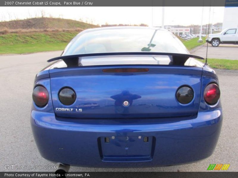 Pace Blue / Gray 2007 Chevrolet Cobalt LS Coupe