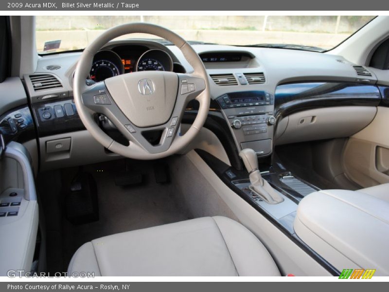 Billet Silver Metallic / Taupe 2009 Acura MDX