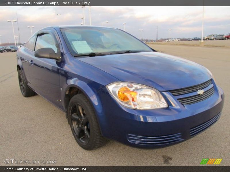 Pace Blue / Gray 2007 Chevrolet Cobalt LS Coupe