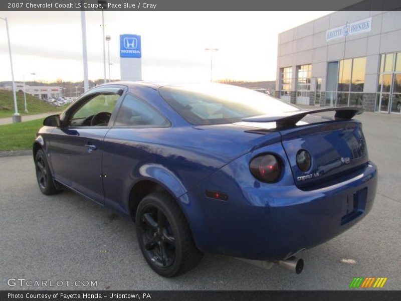 Pace Blue / Gray 2007 Chevrolet Cobalt LS Coupe
