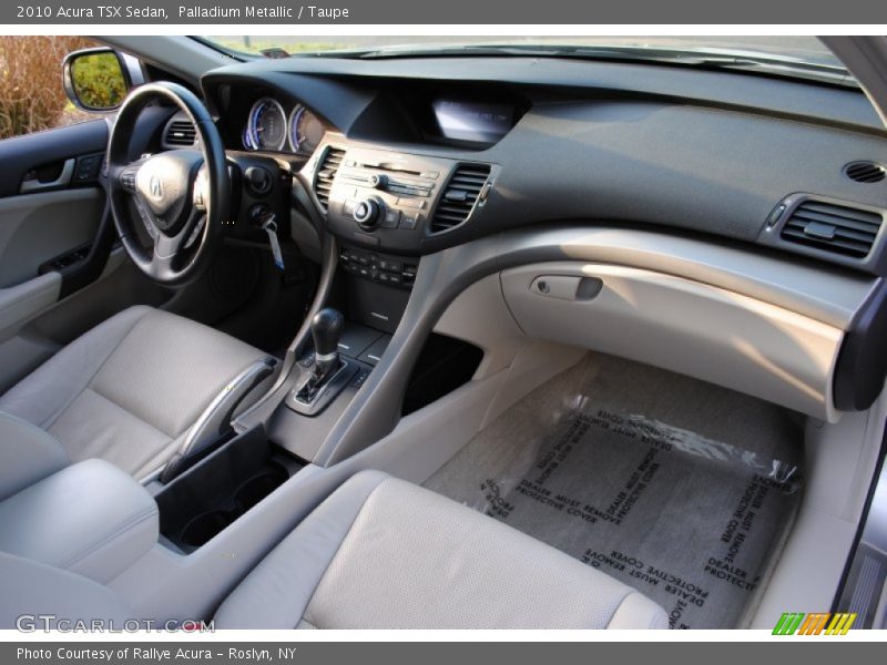  2010 TSX Sedan Taupe Interior