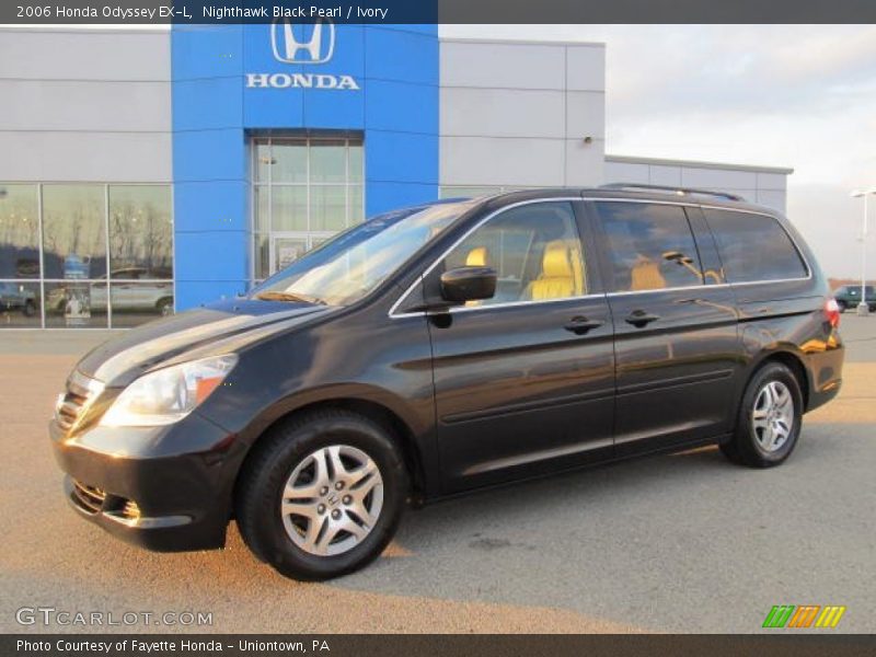 Nighthawk Black Pearl / Ivory 2006 Honda Odyssey EX-L