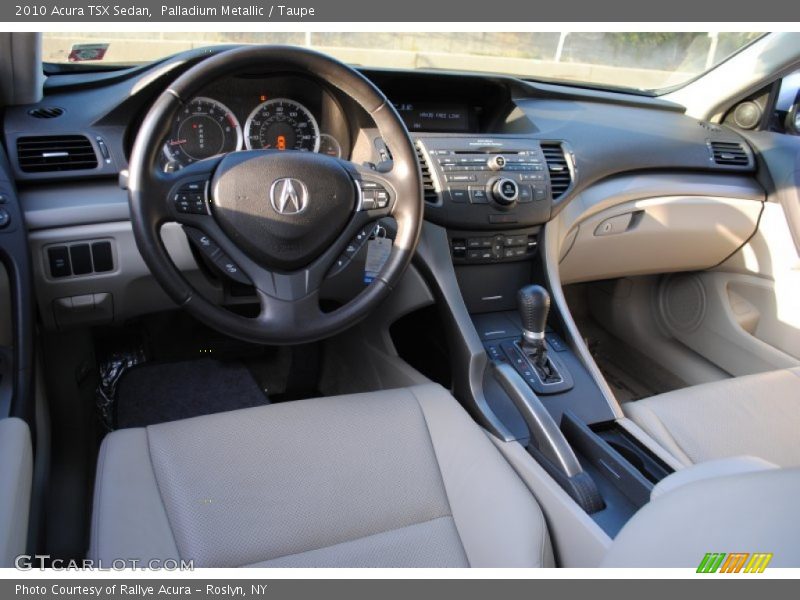 Dashboard of 2010 TSX Sedan