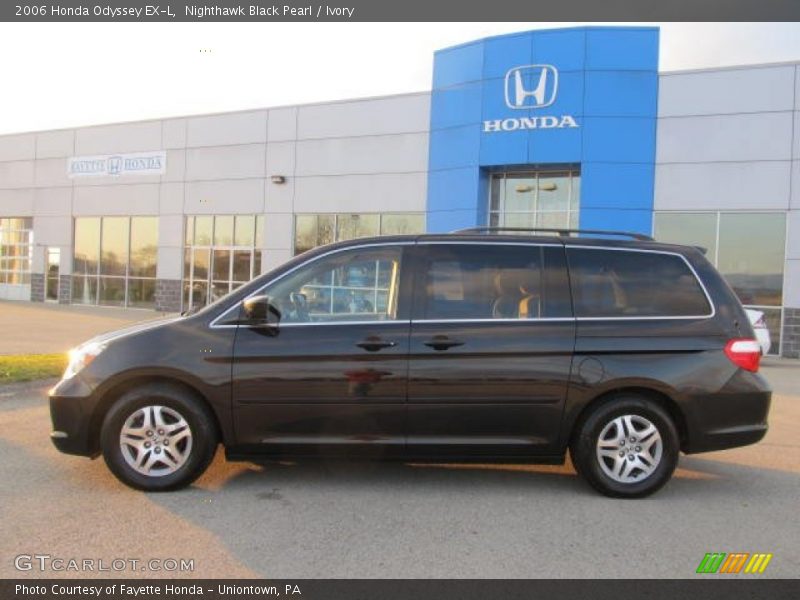 Nighthawk Black Pearl / Ivory 2006 Honda Odyssey EX-L