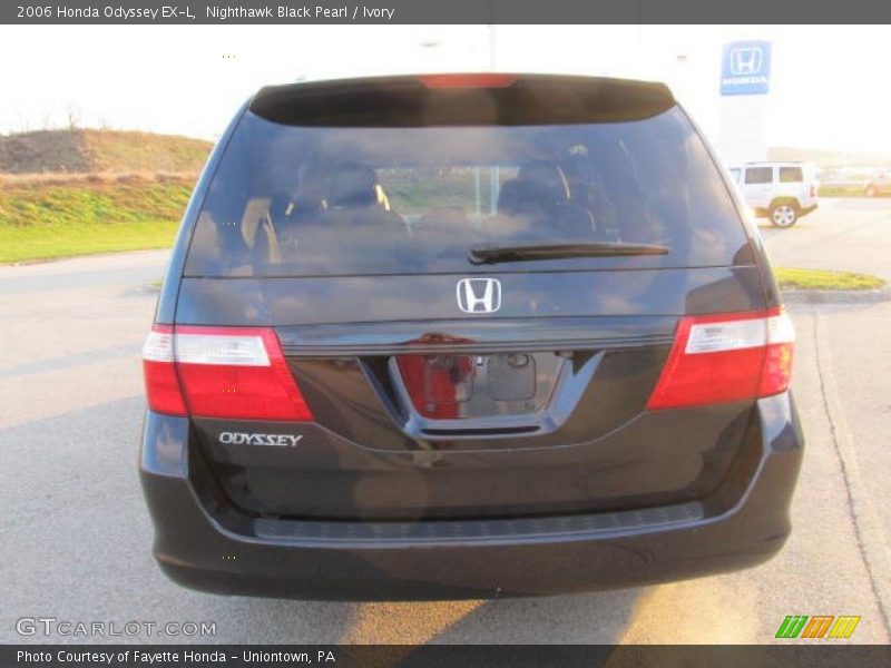 Nighthawk Black Pearl / Ivory 2006 Honda Odyssey EX-L