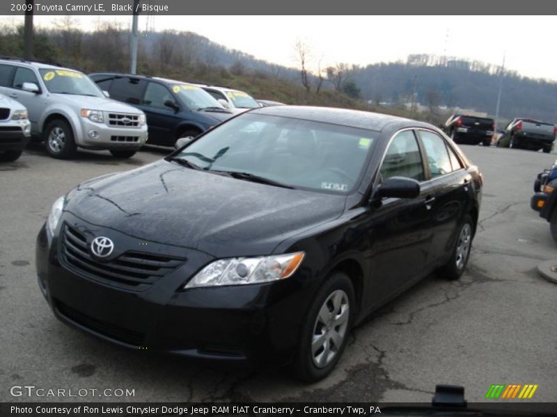 Black / Bisque 2009 Toyota Camry LE