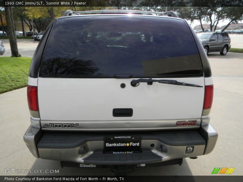 Summit White / Pewter 1999 GMC Jimmy SLT