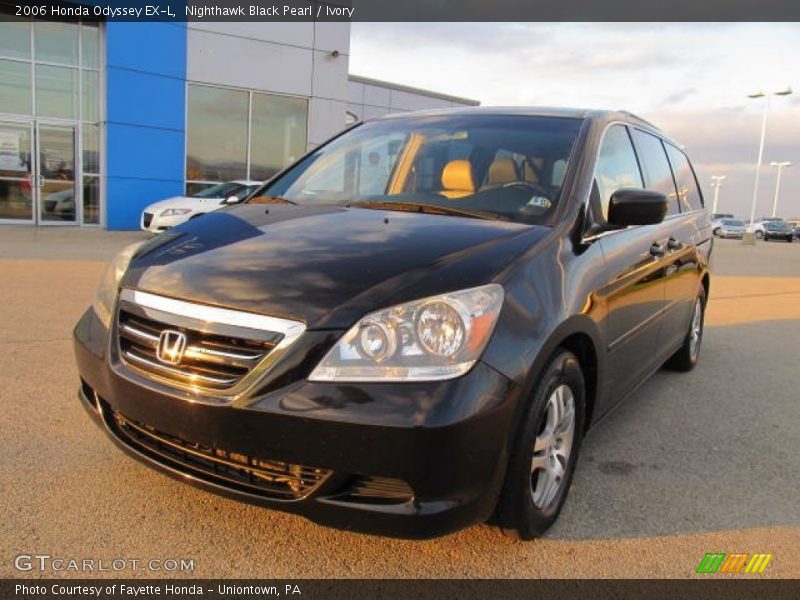Nighthawk Black Pearl / Ivory 2006 Honda Odyssey EX-L