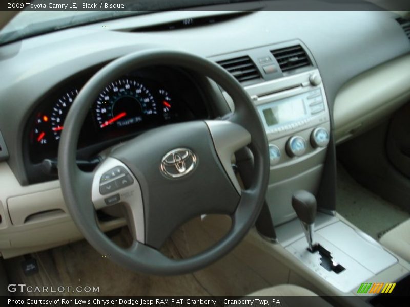 Black / Bisque 2009 Toyota Camry LE