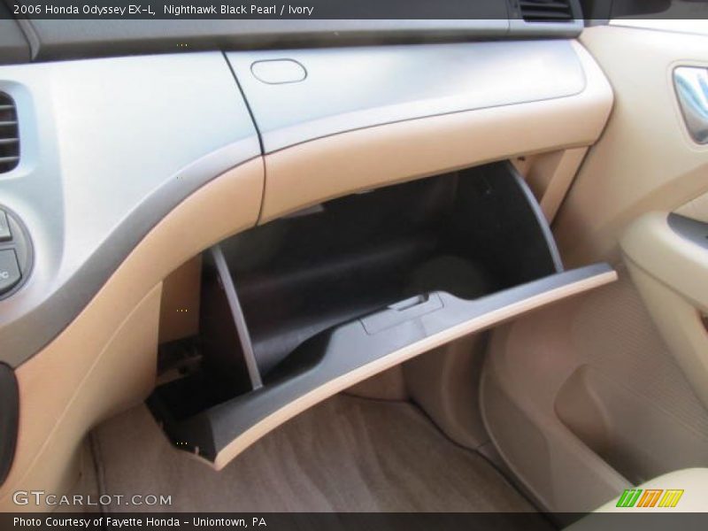 Nighthawk Black Pearl / Ivory 2006 Honda Odyssey EX-L