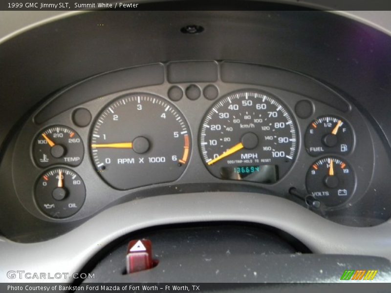  1999 Jimmy SLT SLT Gauges