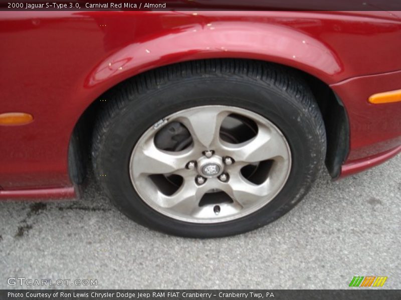 Carnival Red Mica / Almond 2000 Jaguar S-Type 3.0