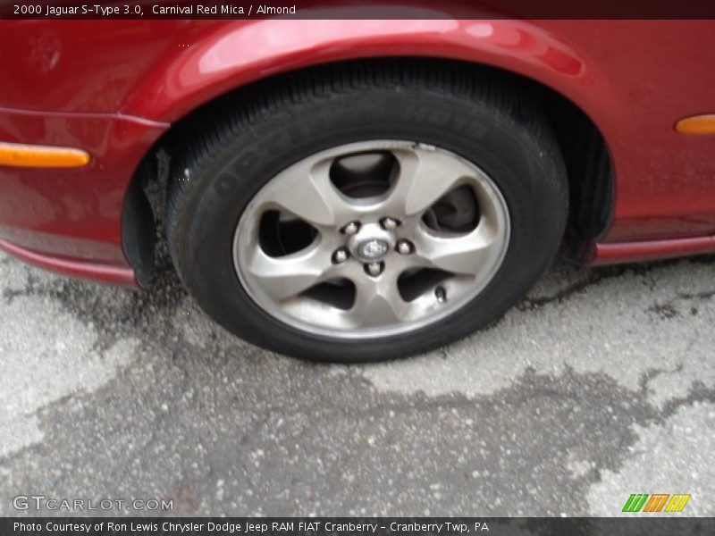 Carnival Red Mica / Almond 2000 Jaguar S-Type 3.0