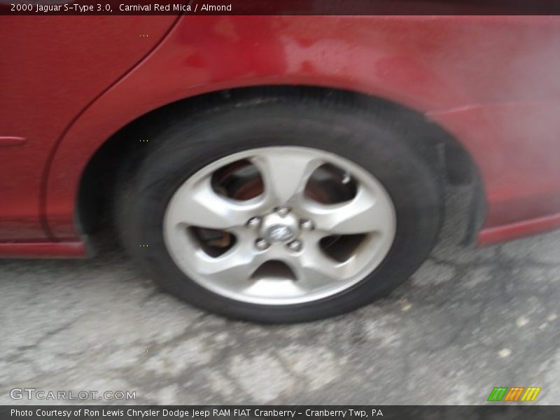Carnival Red Mica / Almond 2000 Jaguar S-Type 3.0