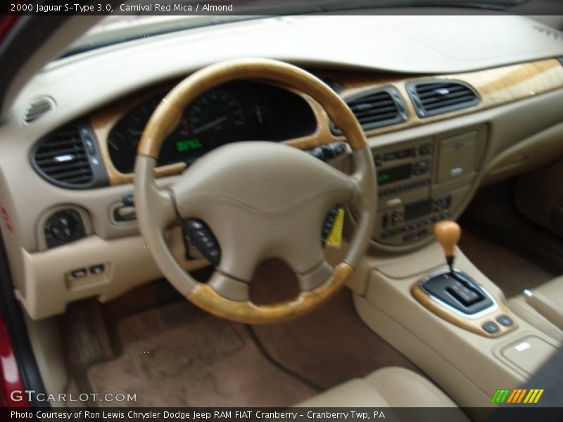 Carnival Red Mica / Almond 2000 Jaguar S-Type 3.0