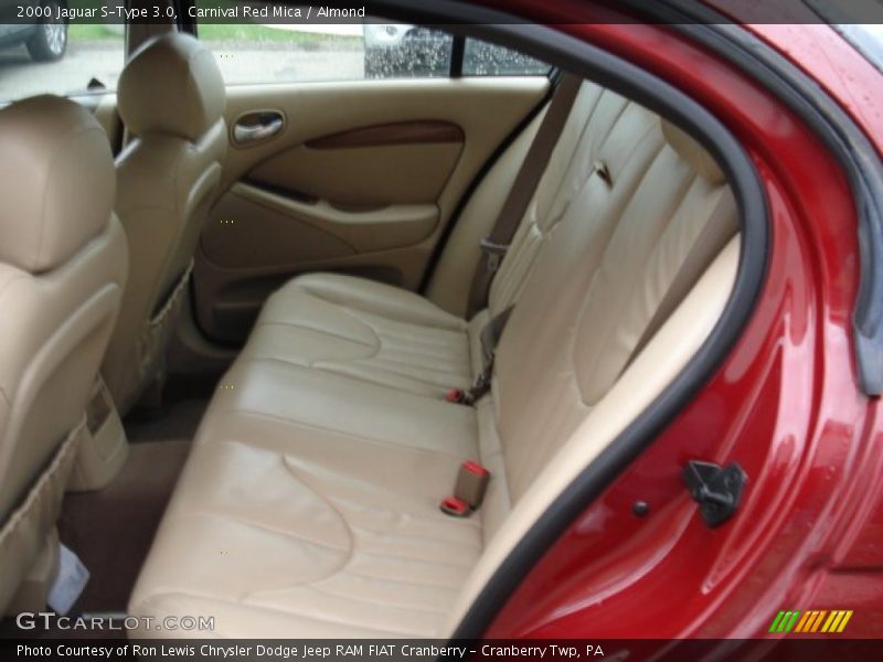 Carnival Red Mica / Almond 2000 Jaguar S-Type 3.0
