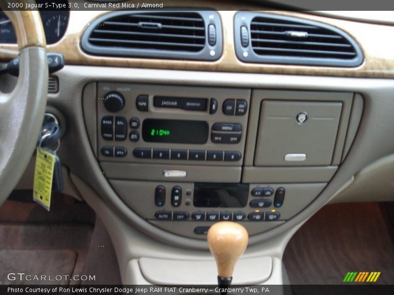 Carnival Red Mica / Almond 2000 Jaguar S-Type 3.0