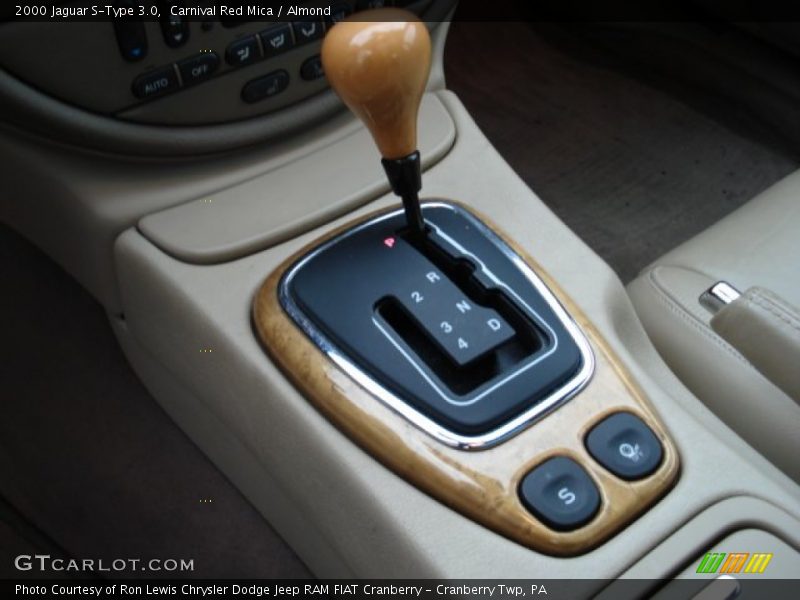  2000 S-Type 3.0 5 Speed Automatic Shifter