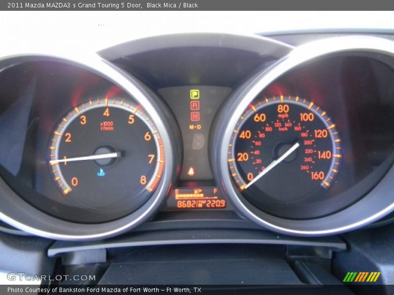 Black Mica / Black 2011 Mazda MAZDA3 s Grand Touring 5 Door