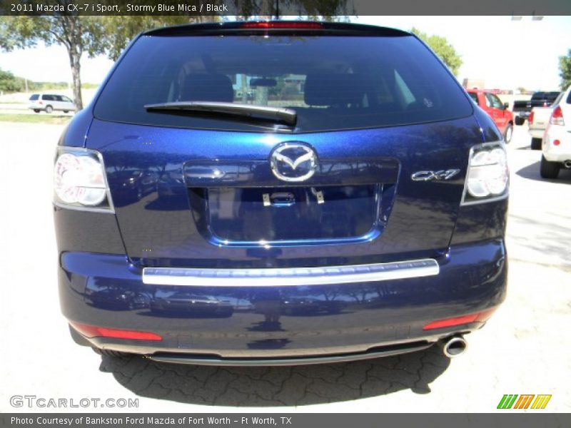 Stormy Blue Mica / Black 2011 Mazda CX-7 i Sport