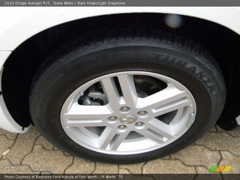 Stone White / Dark Khaki/Light Graystone 2010 Dodge Avenger R/T