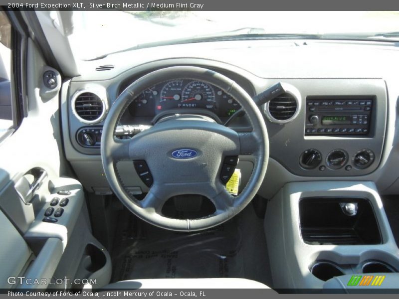 Silver Birch Metallic / Medium Flint Gray 2004 Ford Expedition XLT