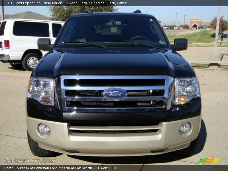 Tuxedo Black / Charcoal Black/Camel 2010 Ford Expedition Eddie Bauer