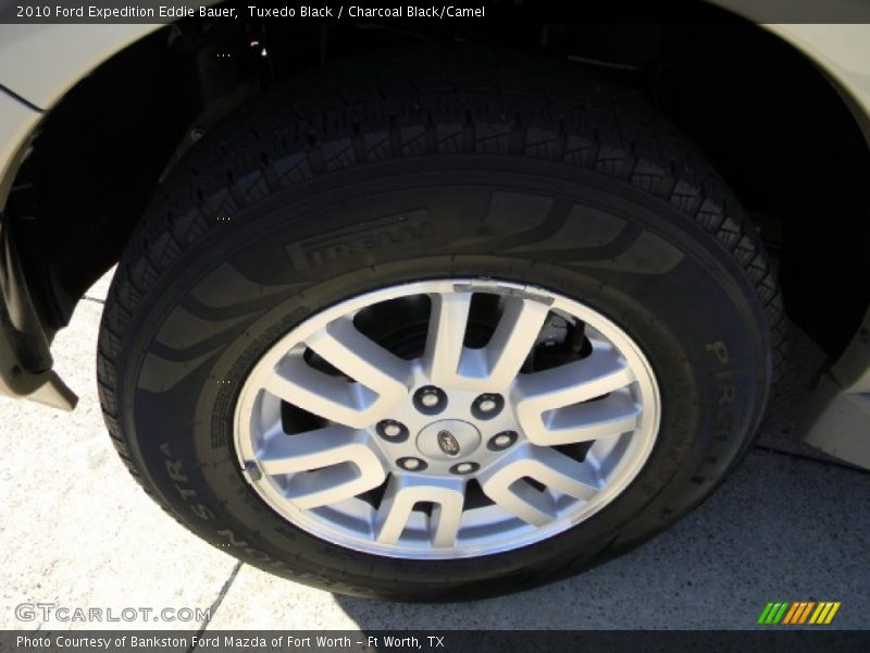 Tuxedo Black / Charcoal Black/Camel 2010 Ford Expedition Eddie Bauer