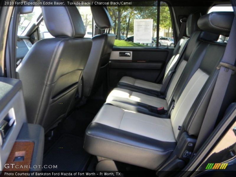 Tuxedo Black / Charcoal Black/Camel 2010 Ford Expedition Eddie Bauer