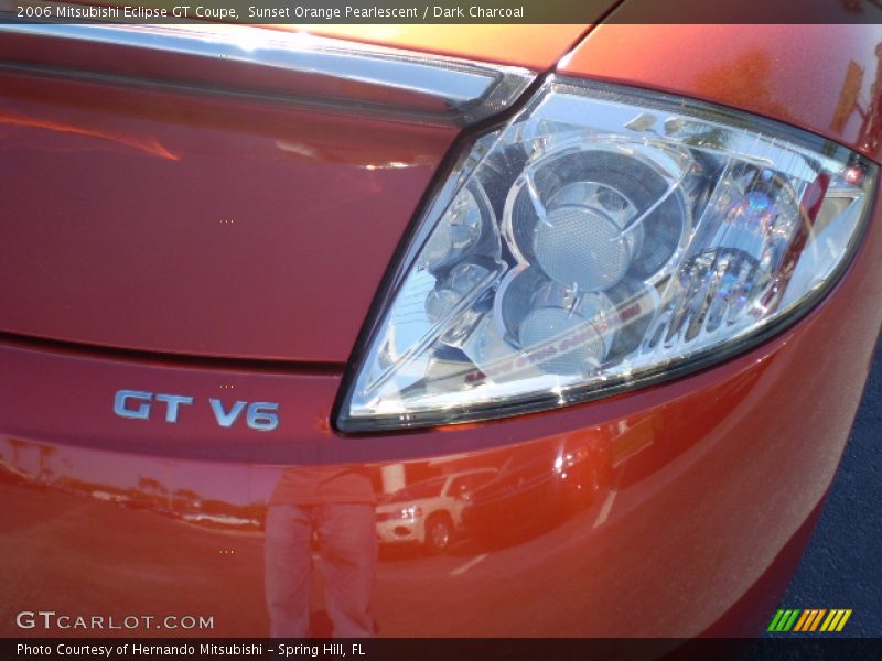 Sunset Orange Pearlescent / Dark Charcoal 2006 Mitsubishi Eclipse GT Coupe