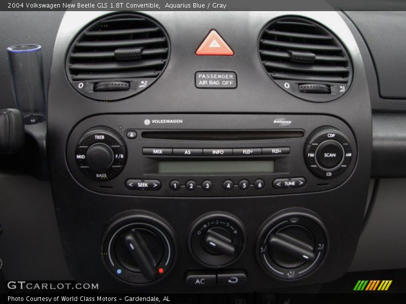 Controls of 2004 New Beetle GLS 1.8T Convertible