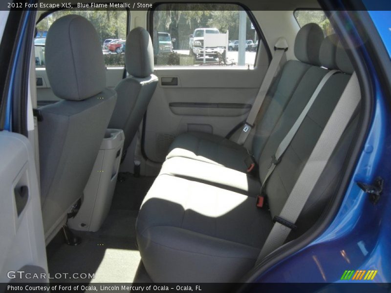Blue Flame Metallic / Stone 2012 Ford Escape XLS