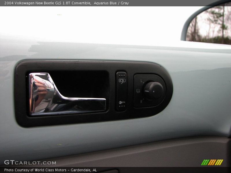 Aquarius Blue / Gray 2004 Volkswagen New Beetle GLS 1.8T Convertible