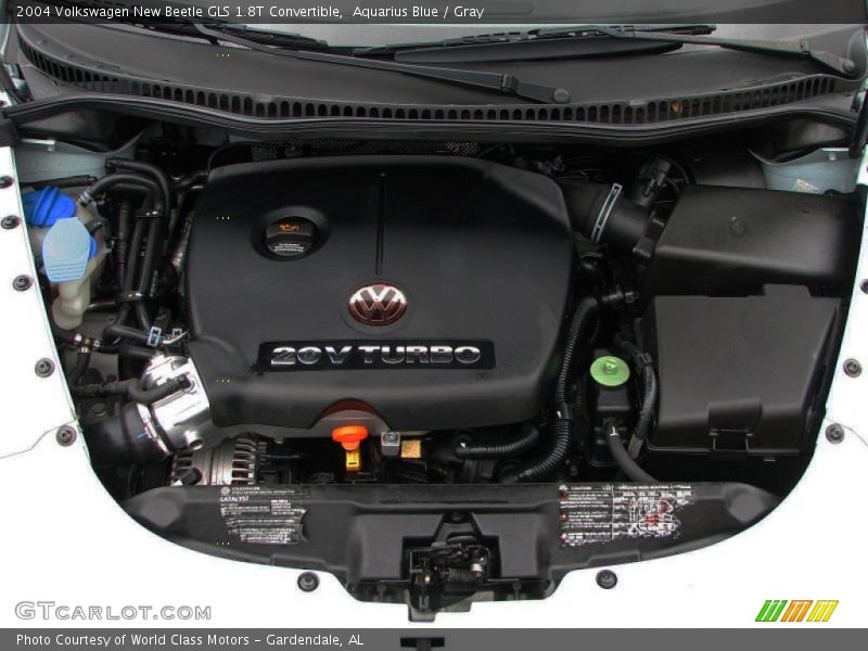  2004 New Beetle GLS 1.8T Convertible Engine - 1.8 Liter Turbocharged DOHC 20-Valve 4 Cylinder