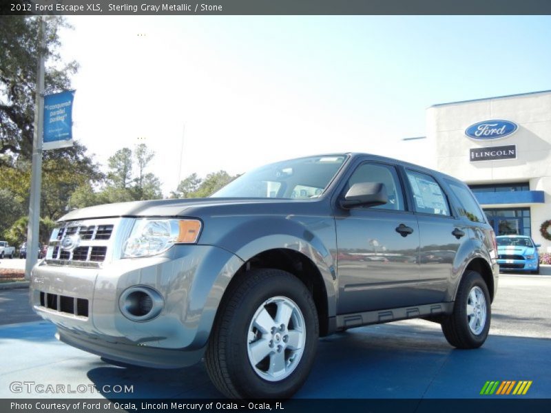 Sterling Gray Metallic / Stone 2012 Ford Escape XLS