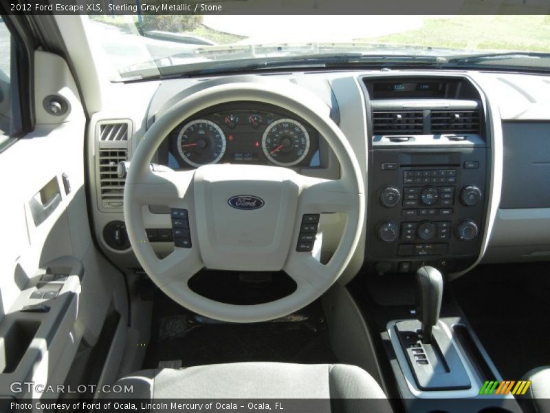 Sterling Gray Metallic / Stone 2012 Ford Escape XLS