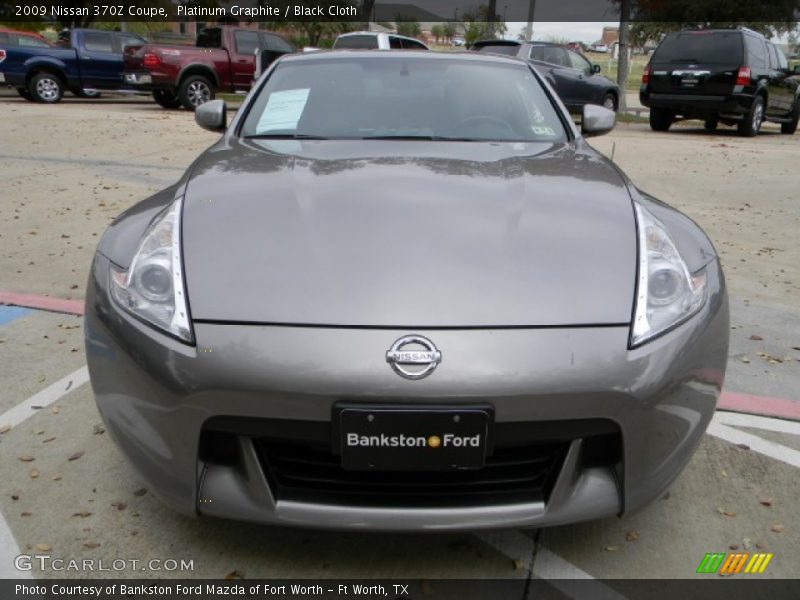 Platinum Graphite / Black Cloth 2009 Nissan 370Z Coupe