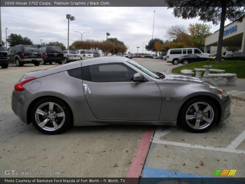 Platinum Graphite / Black Cloth 2009 Nissan 370Z Coupe