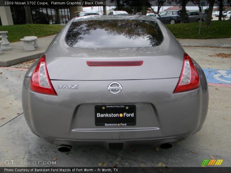 Platinum Graphite / Black Cloth 2009 Nissan 370Z Coupe