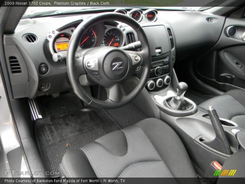Platinum Graphite / Black Cloth 2009 Nissan 370Z Coupe