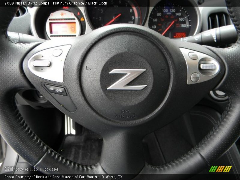 Platinum Graphite / Black Cloth 2009 Nissan 370Z Coupe