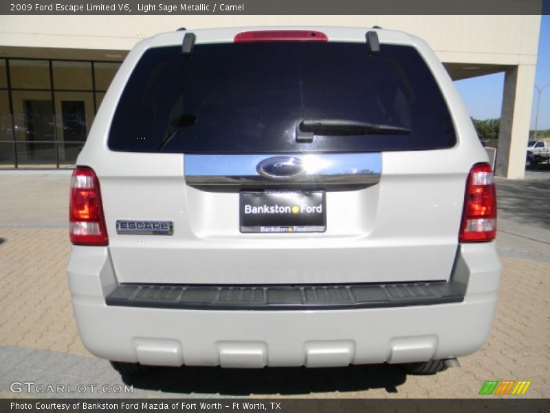 Light Sage Metallic / Camel 2009 Ford Escape Limited V6