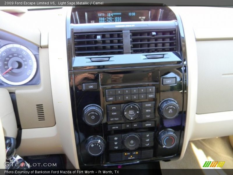 Light Sage Metallic / Camel 2009 Ford Escape Limited V6