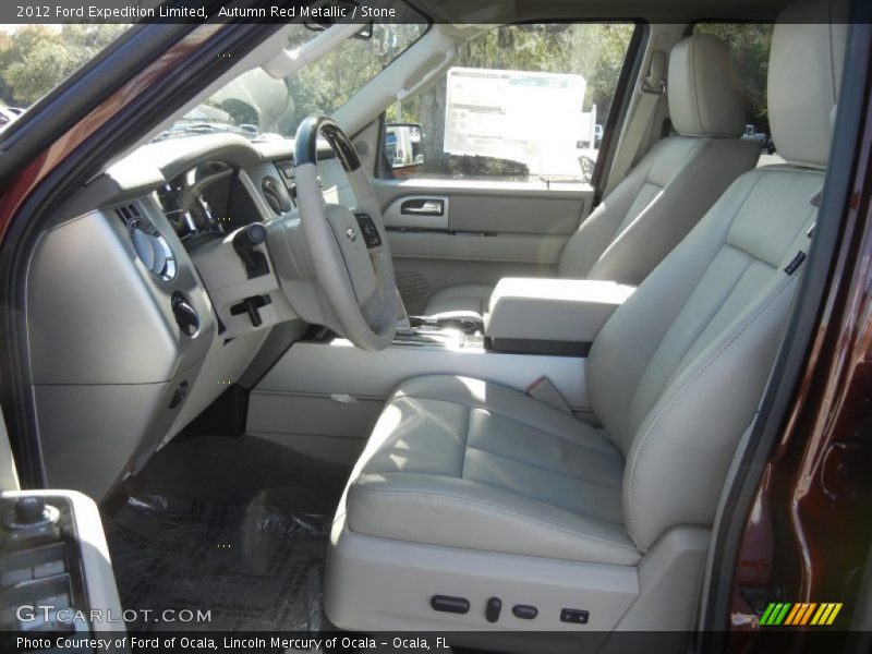  2012 Expedition Limited Stone Interior