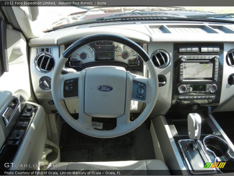 Dashboard of 2012 Expedition Limited