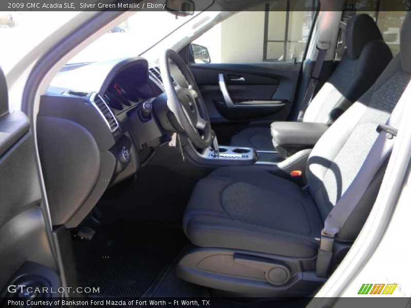 Silver Green Metallic / Ebony 2009 GMC Acadia SLE