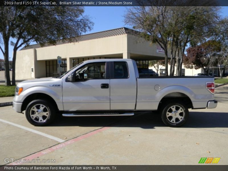  2009 F150 STX SuperCab Brilliant Silver Metallic